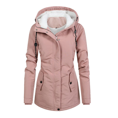 EMILIA | Warme Winterjacke mit Fell