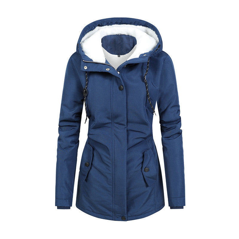 EMILIA | Warme Winterjacke mit Fell