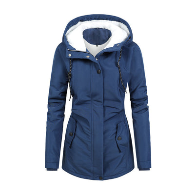 EMILIA | Warme Winterjacke mit Fell
