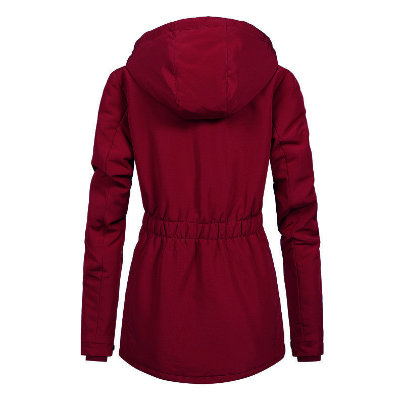 EMILIA | Warme Winterjacke mit Fell