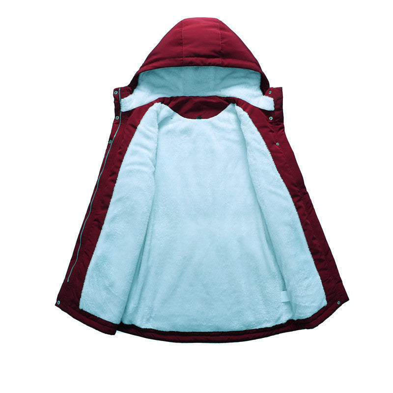 EMILIA | Warme Winterjacke mit Fell