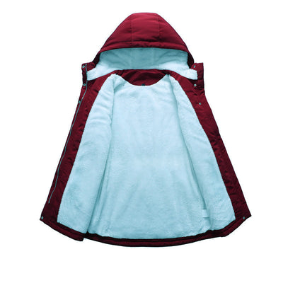 EMILIA | Warme Winterjacke mit Fell