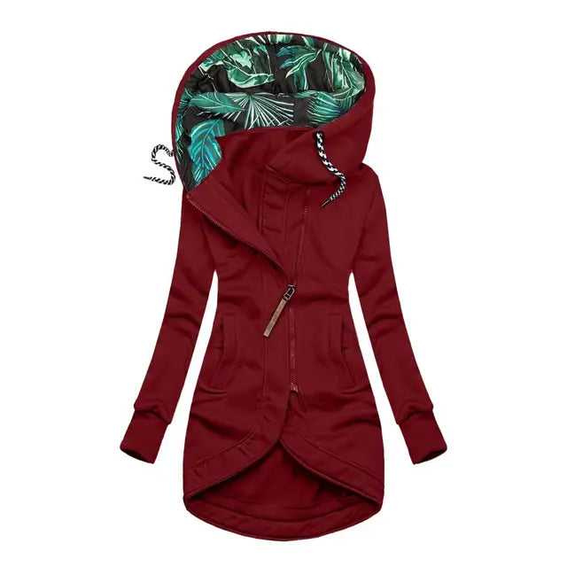 HELENA | Warmer Wintermantel mit Muster