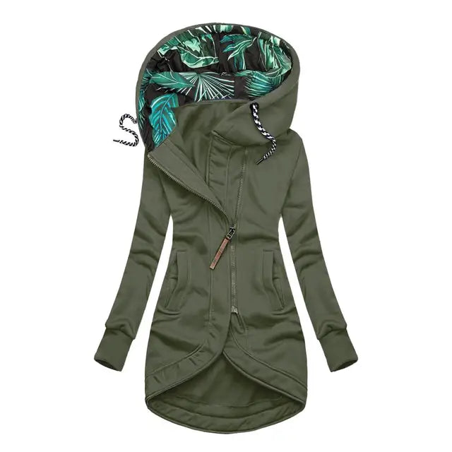 HELENA | Warmer Wintermantel mit Muster
