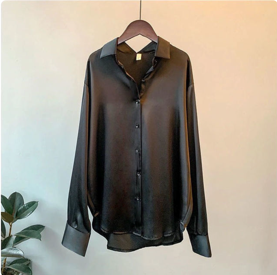 MARIA | Damenbluse aus Satin