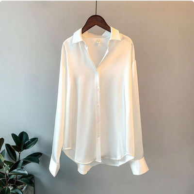 MARIA | Damenbluse aus Satin