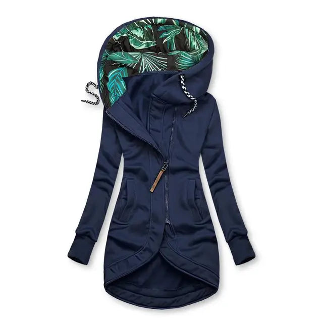 HELENA | Warmer Wintermantel mit Muster