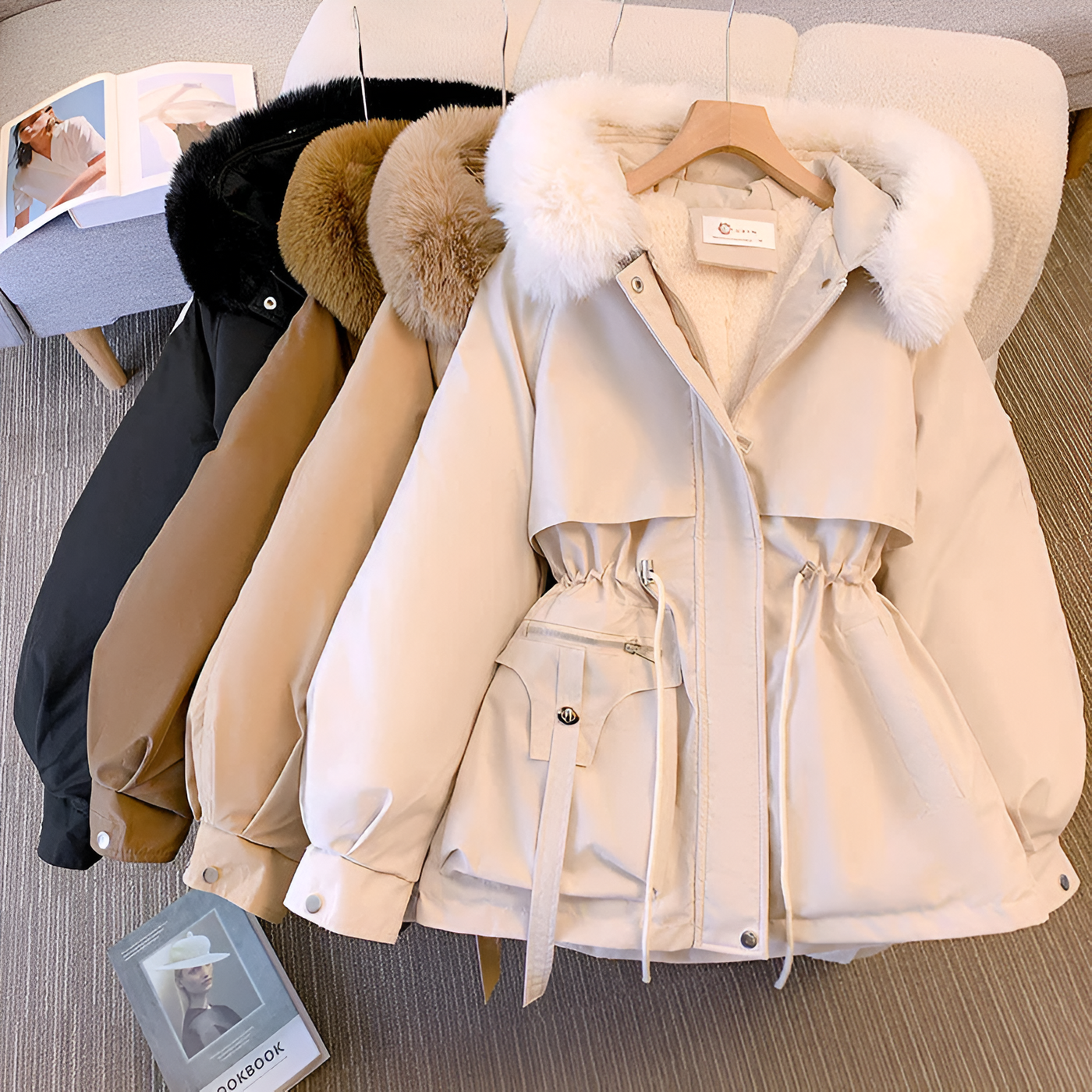 BIANCA | Eleganter Wintermantel