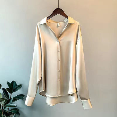 MARIA | Damenbluse aus Satin